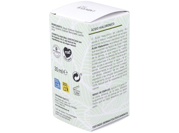 Labnatur Bio Acido Hialuronico Liquido 30Ml
