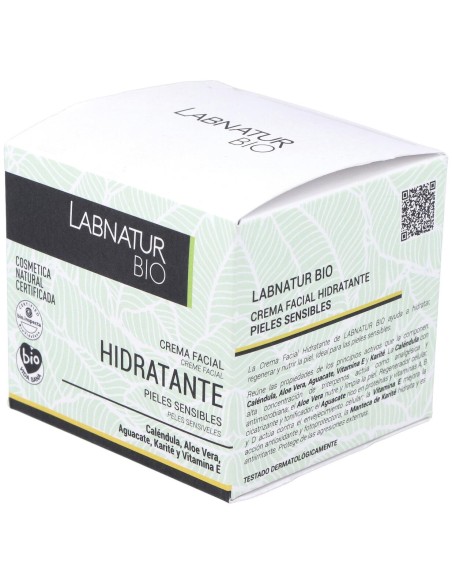 Labnatur Bio Crema Facial Hidratante Pieles Sensibles 50Ml