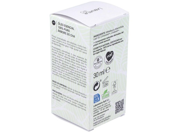 Arbol Del Te Aceite Esencial 30Ml. Bio