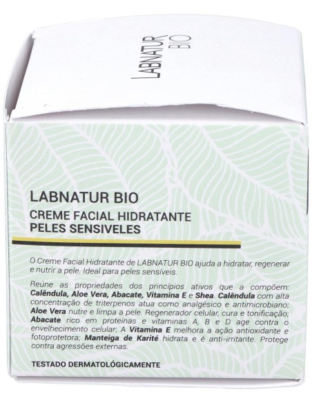 Labnatur Bio Crema Facial Hidratante Pieles Sensibles 50Ml