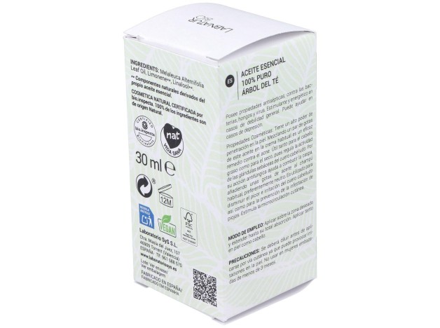 Arbol Del Te Aceite Esencial 30Ml. Bio