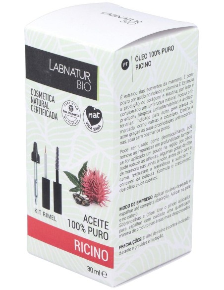 Labnatur Bio Aceite Ricino 30Ml + Kit Rimmel