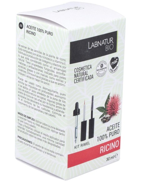 Labnatur Bio Aceite Ricino 30Ml + Kit Rimmel