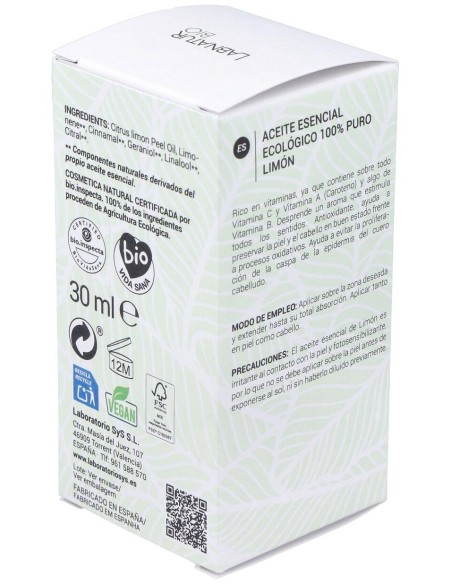 Labnatur Bio Aceite Esencial De Limón 30Ml