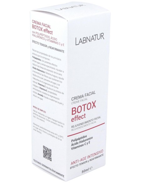 Crema Facial Botox Efecto Tensor 50Ml. Labnatur