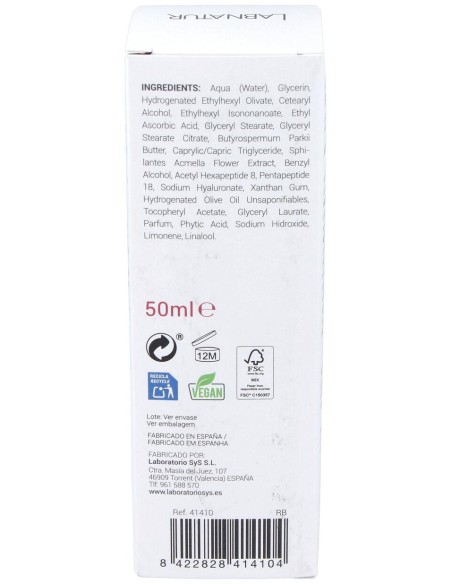 Crema Facial Botox Efecto Tensor 50Ml. Labnatur