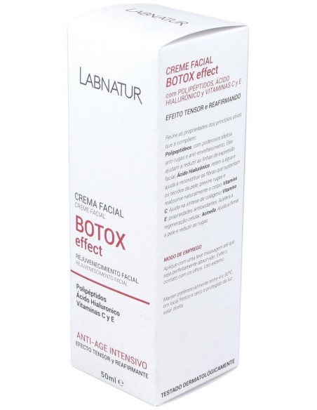 Crema Facial Botox Efecto Tensor 50Ml. Labnatur