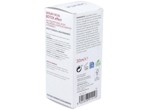 Labnatur Bio Sérum Facial Botox Efecto Tensor 30Ml