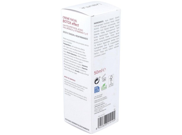 Crema Facial Botox Efecto Tensor 50Ml. Labnatur