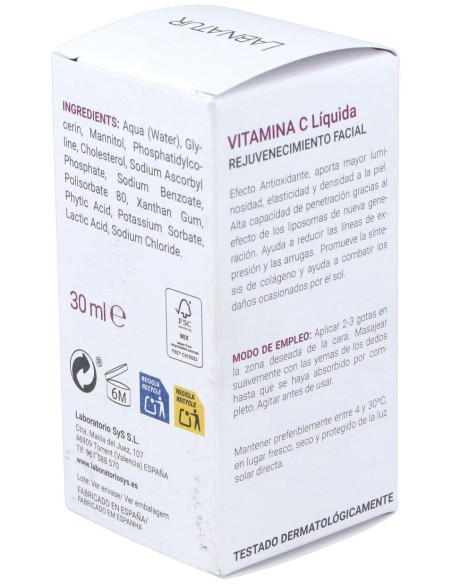 Labnatur Bio Sérum Facial Con Vitamina C 30Ml