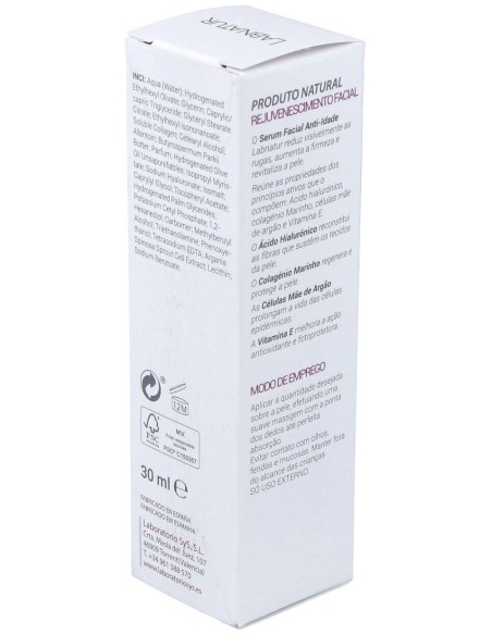 Labnatur Bio Serum Facial Acido Hialuronico 30Ml