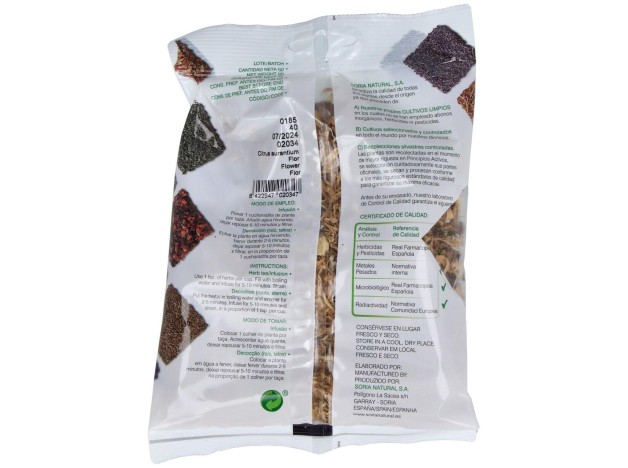 Soria Natural Azahar Bolsa 40G