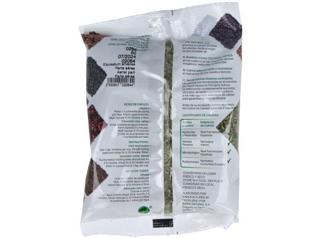 Soria Natural Cola De Caballo Bolsa 50G
