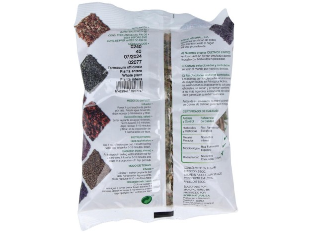 Soria Natural Diente De León Bolsa 40G