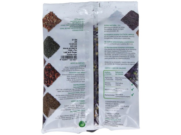 Soria Natural Infusion Malva Flor 25G