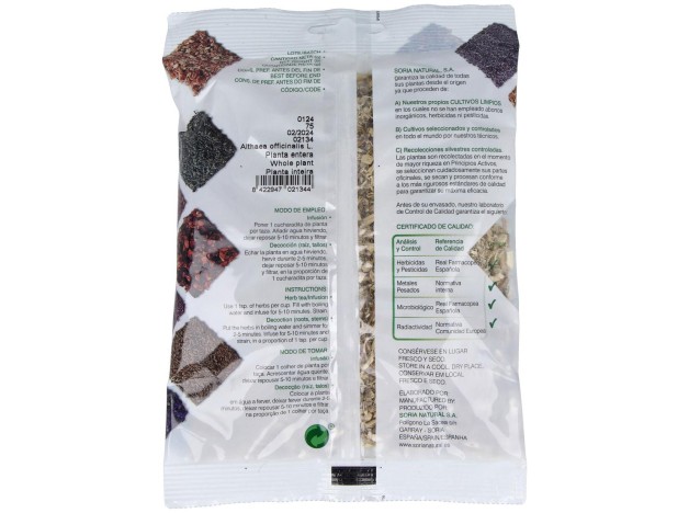 Soria Natural Infusion Malvavisco Raiz 75G