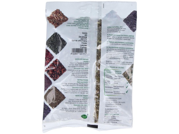 Soria Natural Infusion Salvia 40G