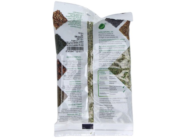 Soria Natural Infusion Oregano 25G