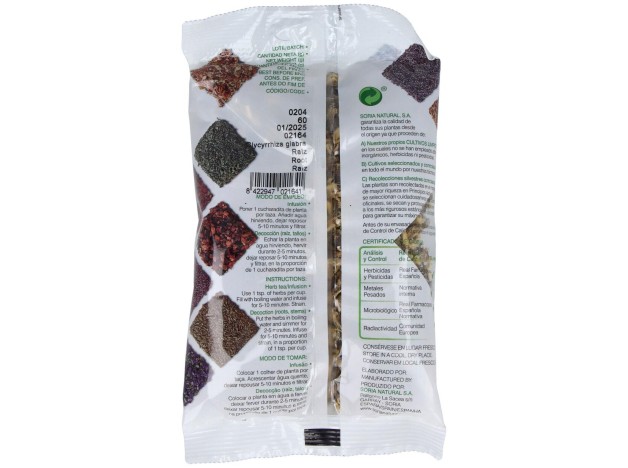 Soria Natural Infusion Regaliz 60G