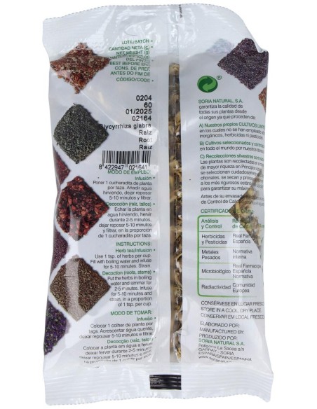 Soria Natural Infusion Regaliz 60G
