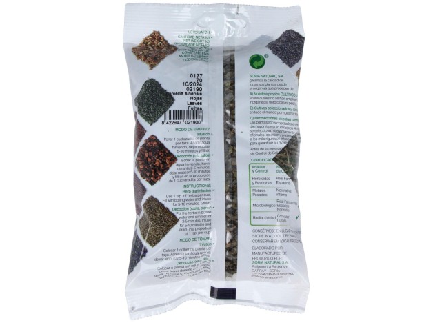 Soria Natural Infusion Te Verde 70G