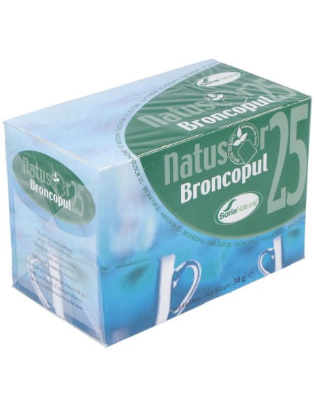 Soria Natural Natusor 25 - Broncopul 20 Filtros