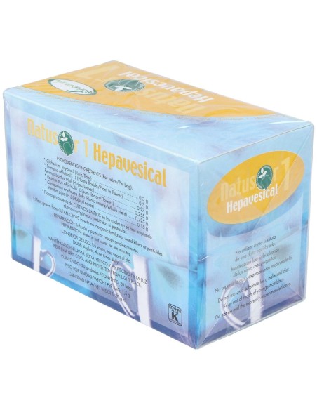 Soria Natural Natusor 01 - Hepavesical 20 Filtros