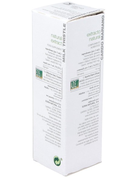 Soria Natural Cardo Mariano Extracto 50Ml