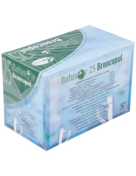 Soria Natural Natusor 25 - Broncopul 20 Filtros