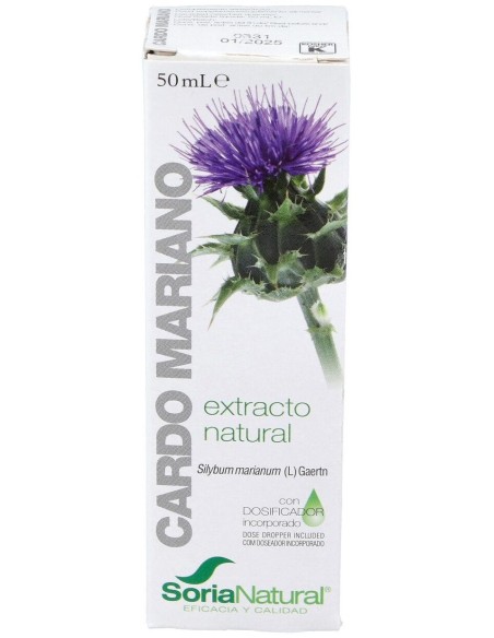 Soria Natural Cardo Mariano Extracto 50Ml