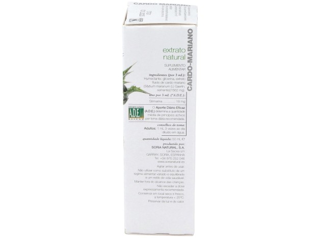 Soria Natural Cardo Mariano Extracto 50Ml