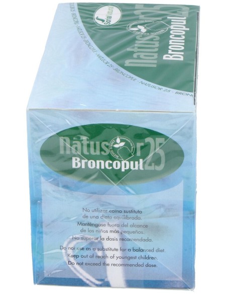 Soria Natural Natusor 25 - Broncopul 20 Filtros