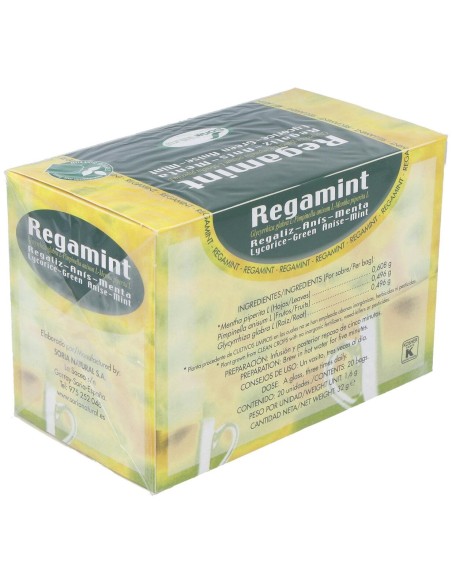 Soria Natural Regamint Infusión 20 Filtros