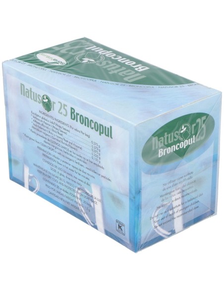 Soria Natural Natusor 25 - Broncopul 20 Filtros