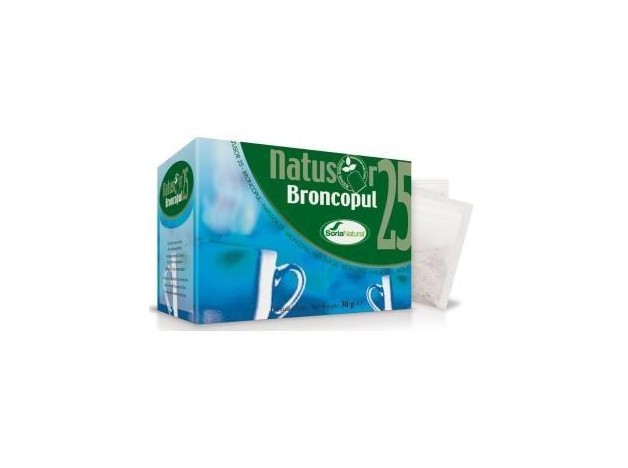Soria Natural Natusor 25 - Broncopul 20 Filtros