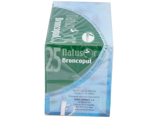 Soria Natural Natusor 25 - Broncopul 20 Filtros