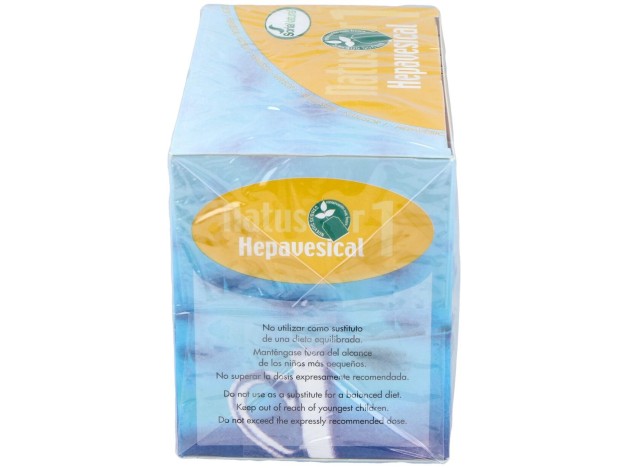 Soria Natural Natusor 01 - Hepavesical 20 Filtros