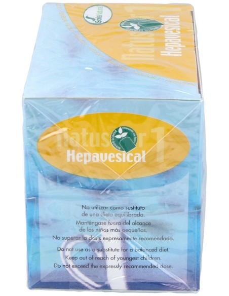 Soria Natural Natusor 01 - Hepavesical 20 Filtros