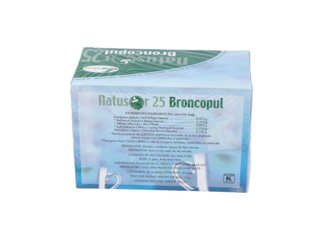 Soria Natural Natusor 25 - Broncopul 20 Filtros