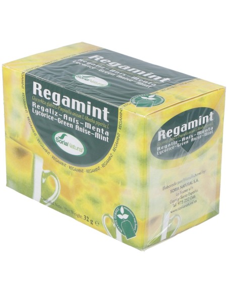 Soria Natural Regamint Infusión 20 Filtros