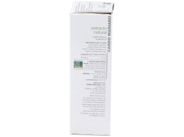 Soria Natural Cardo Mariano Extracto 50Ml
