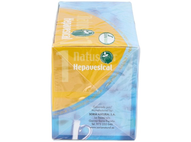 Soria Natural Natusor 01 - Hepavesical 20 Filtros