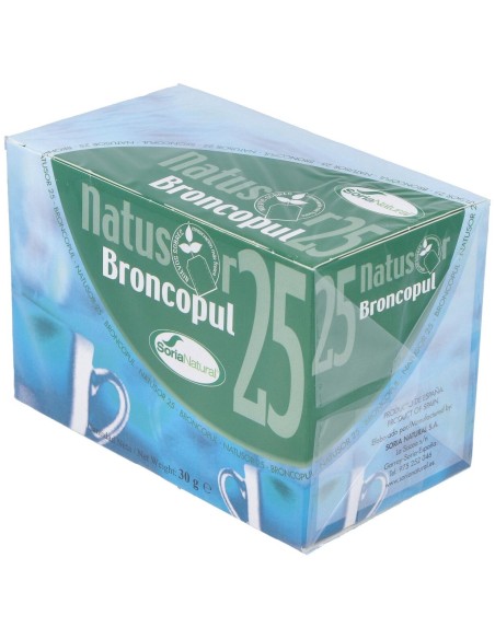 Soria Natural Natusor 25 - Broncopul 20 Filtros