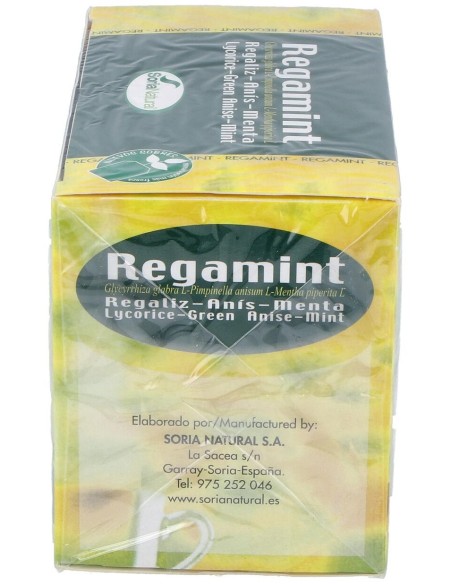 Soria Natural Regamint Infusión 20 Filtros