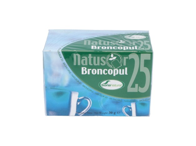Soria Natural Natusor 25 - Broncopul 20 Filtros