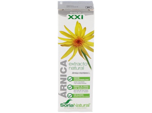 Extracto Arnica Xxi 50 Ml Soria Natural