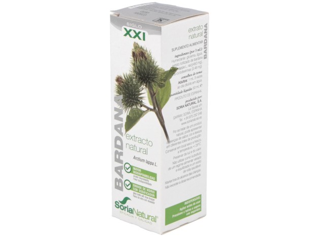 Soria Natural Ext. Bardana Glicerinado Xxl 50Ml