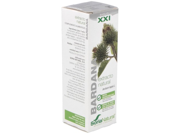 Soria Natural Ext. Bardana Glicerinado Xxl 50Ml