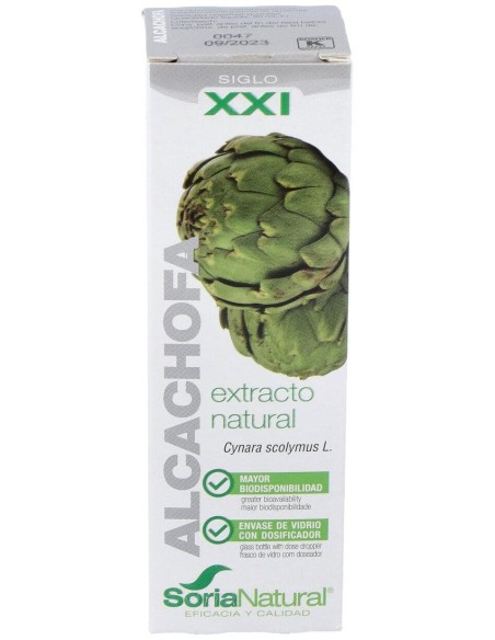 Alcachofa Extracto Natural Xxi 50 Ml