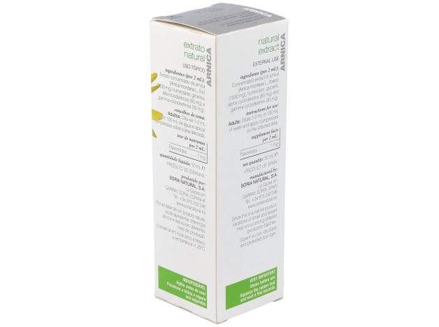 Extracto Arnica Xxi 50 Ml Soria Natural